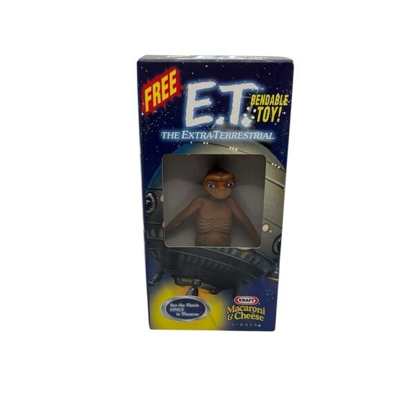 E.T. The Extra-Terrestrial Bendable Toy 2002 Kraft Macaroni & Cheese Promo NEW - Picture 1 of 3